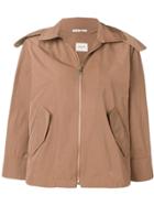 Paltò Cropped Sleeve Jacket - Neutrals