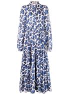 Dvf Diane Von Furstenberg Kiara Maxi Dress - Blue