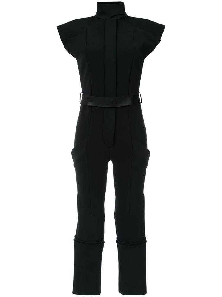 Gloria Coelho Motocross Jumpsuit - Black
