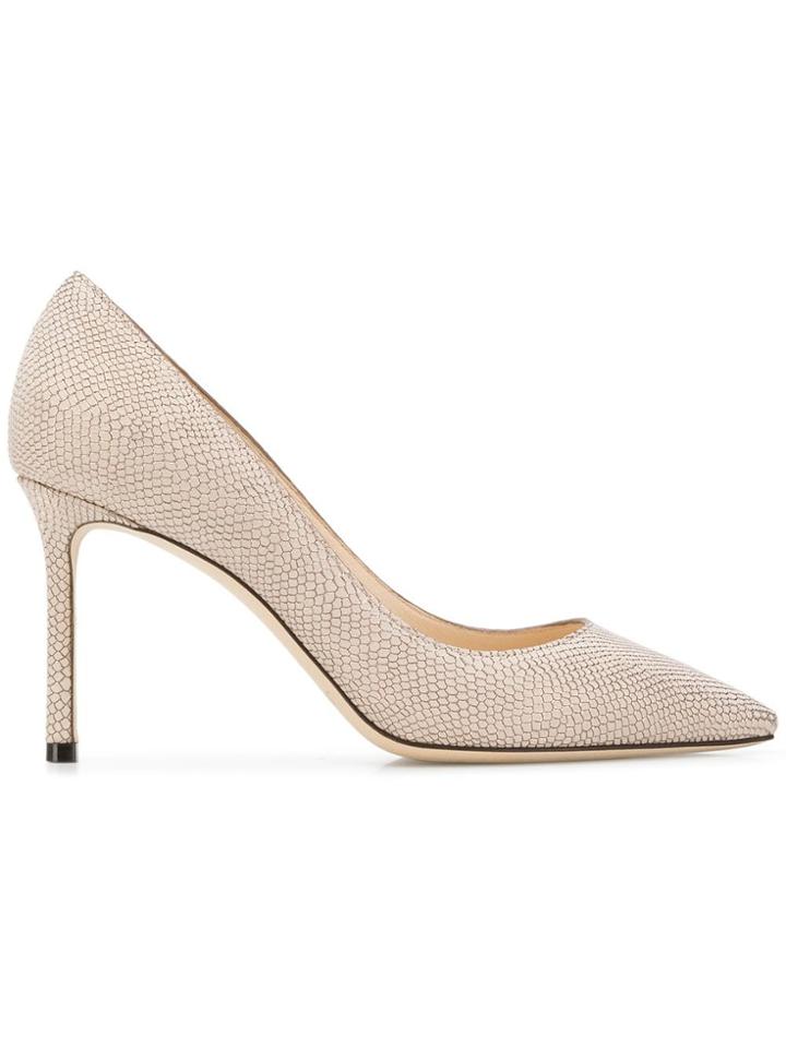 Jimmy Choo Romy 85 - Nude & Neutrals