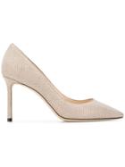 Jimmy Choo Romy 85 - Nude & Neutrals