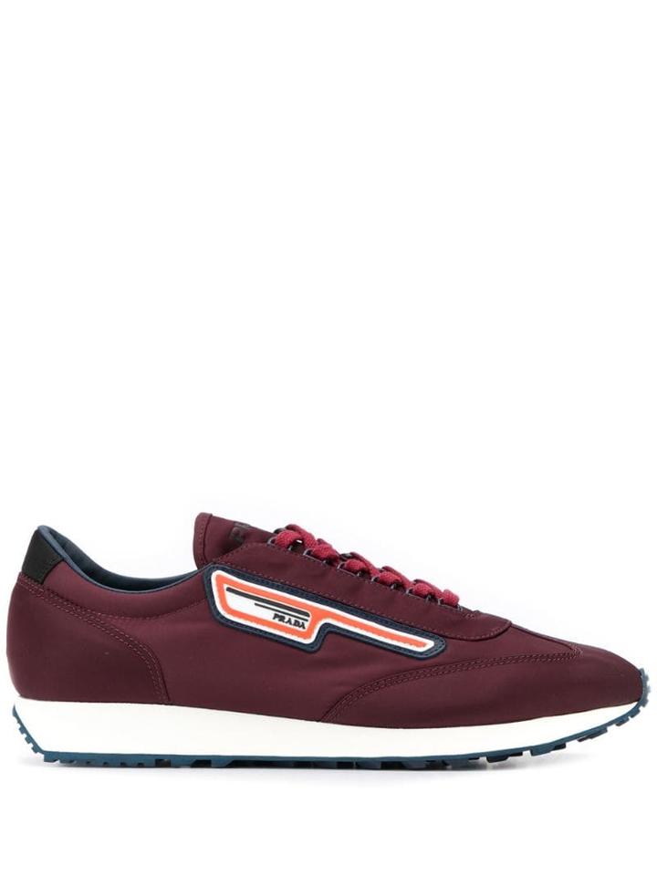Prada Milano 70 Sneakers - Red