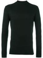 Zanone Classic Sweatshirt, Men's, Size: 52, Black, Cotton