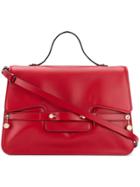 Red Valentino Square Design Tote Bag