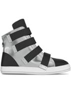 Myswear Bond Hi-top Sneakers, Men's, Size: 40, Black, Nappa Leather/patent Leather/rubber