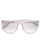 Linda Farrow Round Cut-out Sunglasses