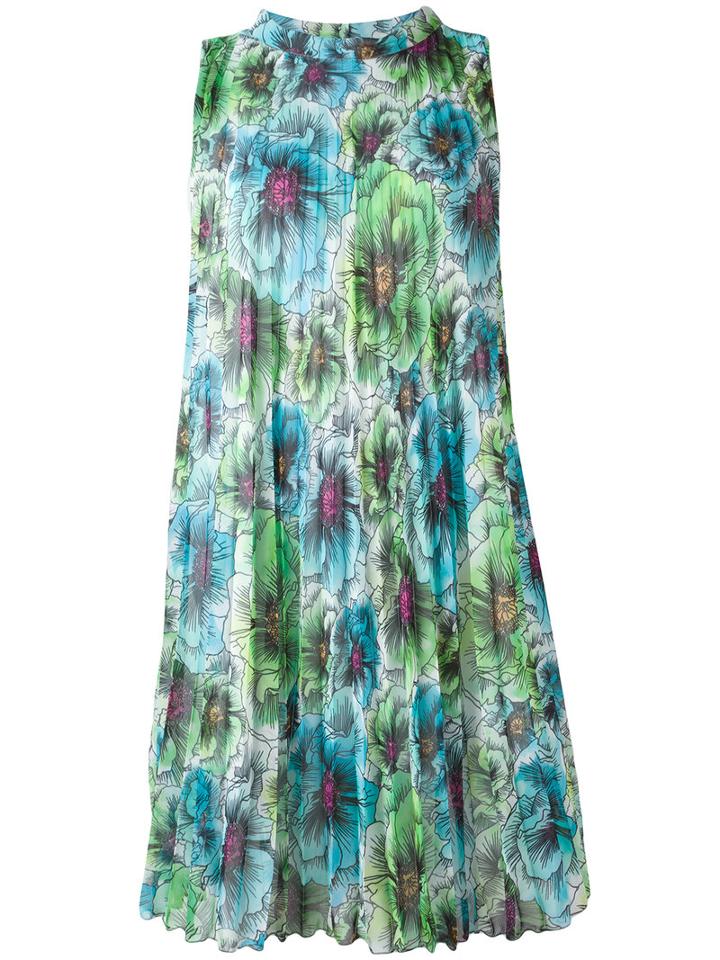 Ultràchic Anemone Print Mini Dress, Women's, Size: 40, Polyester/acetate/pbt Elite