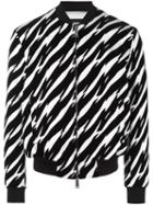 Dsquared2 Tiger Flash Bomber Jacket, Men's, Size: 54, Viscose/polyester/spandex/elastane/cotton