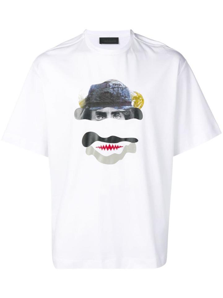 Diesel Black Gold Teoria-friccarmy Print T-shirt - White