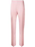 Valentino Slim Fit Tailored Trousers - Pink & Purple