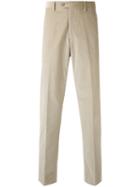Brioni - Corduroy Trousers - Men - Cotton/spandex/elastane - 46, Nude/neutrals, Cotton/spandex/elastane