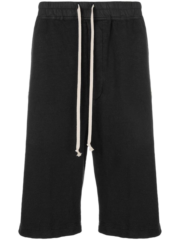 Rick Owens Drkshdw Sisyphus Drawstring Shorts - Black