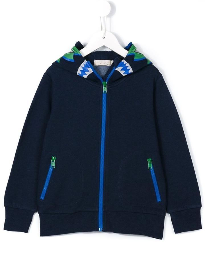 Stella Mccartney Kids 'bandit' Hoodie, Boy's, Size: 12 Yrs, Blue