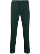 Entre Amis Slim Fit Stretch Trousers - Green