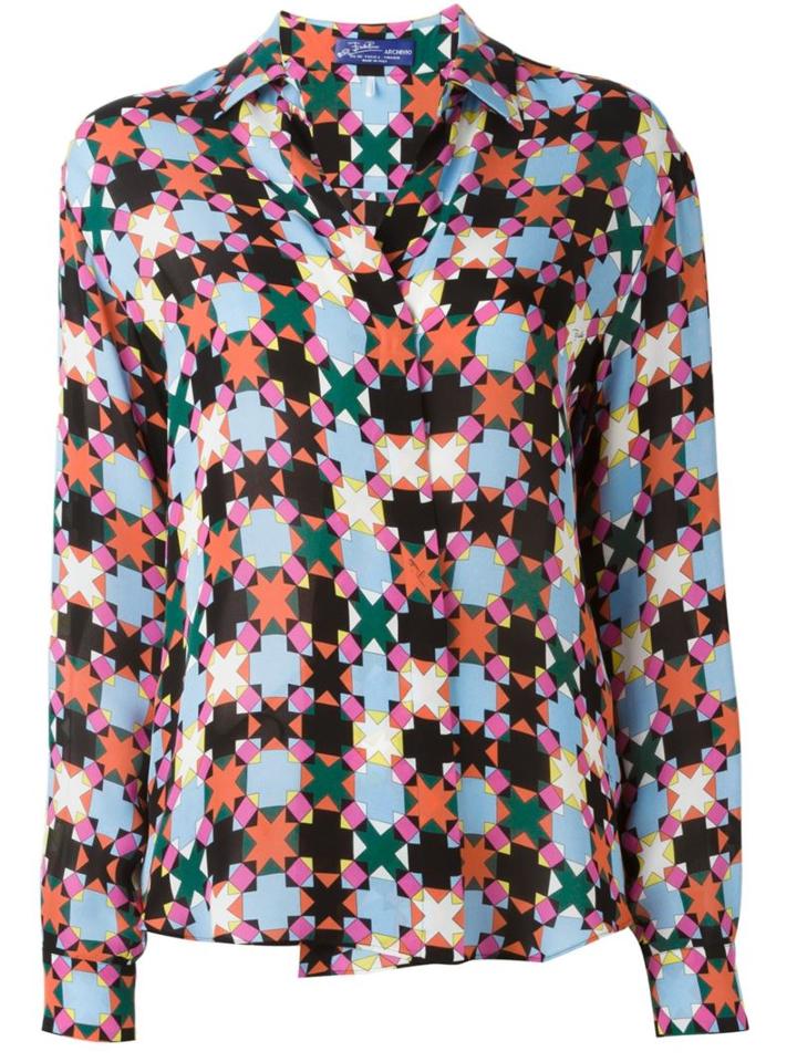 Emilio Pucci Geometric Print Shirt