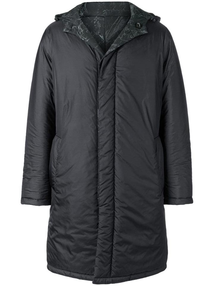 Etro Padded Zip Coat - Black