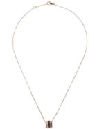 Boucheron Mixed Materials Cylinder Necklace - 3g