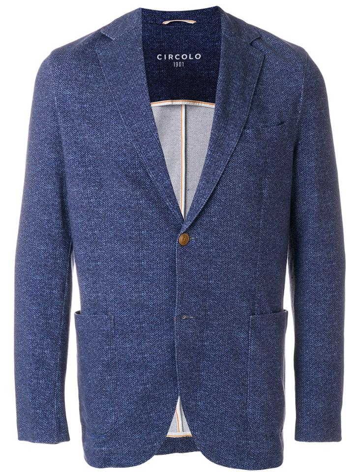Circolo 1901 Classic Blazer - Blue