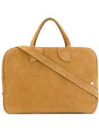 Courrèges Two Way Zip Shoulder Bag, Women's, Nude/neutrals