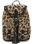 Saint Laurent Animal Pattern Backpack