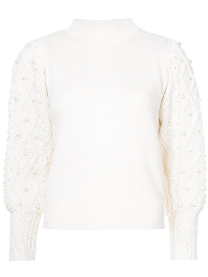 Co Cable-knit Sweater - White