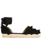 Castañer Phoebe Espadrilles, Women's, Size: 36, Black, Cotton/rubber
