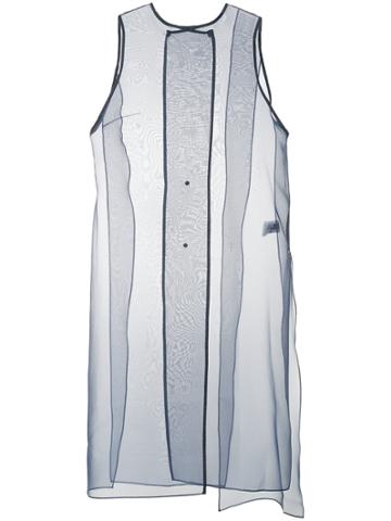 Demoo Parkchoonmoo Two Way Long Vest - Blue