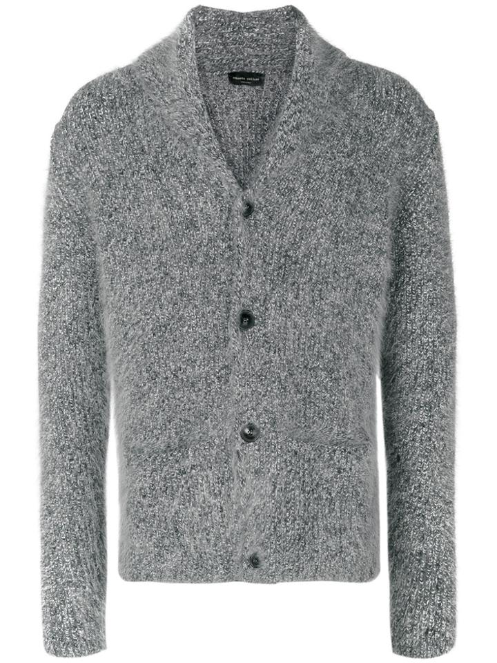 Roberto Collina Button-down Cardigan - Grey