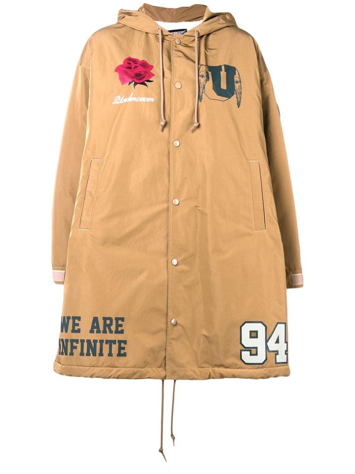 Undercover Waterproof Patch Coat - Nude & Neutrals