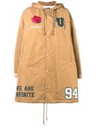 Undercover Waterproof Patch Coat - Nude & Neutrals