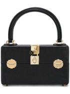 'dolce' Box Tote, Women's, Black, Leather/metal (other), Dolce & Gabbana