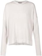 Baja East Ribbed Jumper, Men's, Size: 1, Nude/neutrals, Lurex/merino