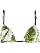 Mc2 Saint Barth Janet Printed Bikini Top - White