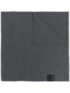 Canada Goose Wool Knit Scarf - Grey