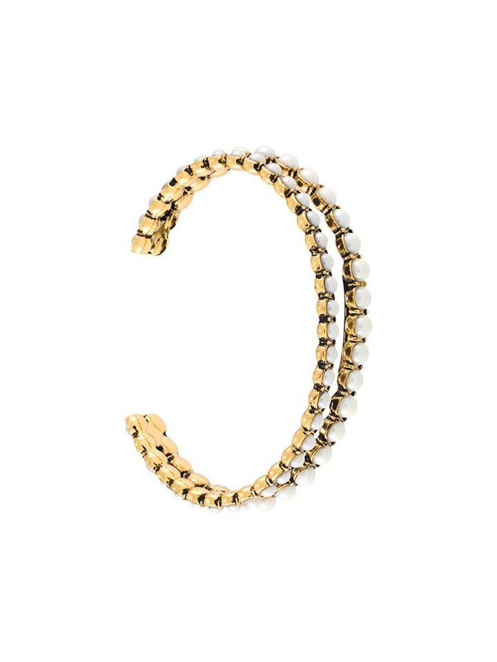 Marc Jacobs Pearl Row Cuff