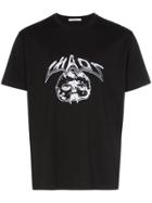 Givenchy Chaos Print Cotton T Shirt - Black