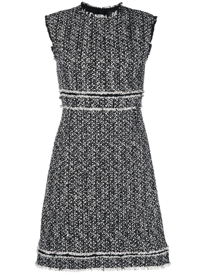 Giambattista Valli Embroidered Sleeveless Dress - Black