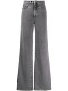 Alberta Ferretti Wide-leg Trousers - Grey