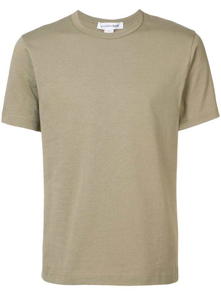 Comme Des Garçons - Short Sleeve T-shirt - Men - Cotton - L, Green, Cotton