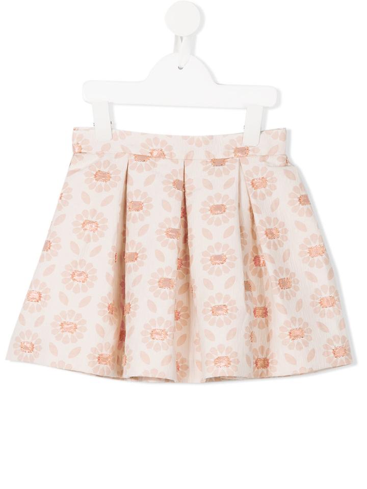 Tartine Et Chocolat Floral Skirt, Girl's, Size: 12 Yrs, Pink/purple