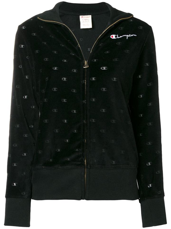 Champion Zip Front Track Jacket - Black
