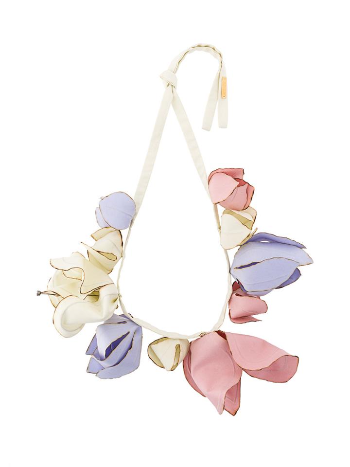 Marni Floral Statement Necklace - Multicolour