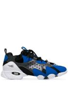 Reebok Black And Blue 3d Op. 98 Low-top Sneakers