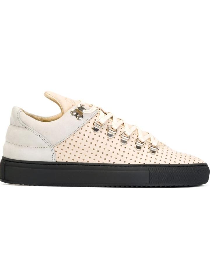 Filling Pieces Mountain Cut Sneakers, Women's, Size: 40, Nude/neutrals, Leather/rubber