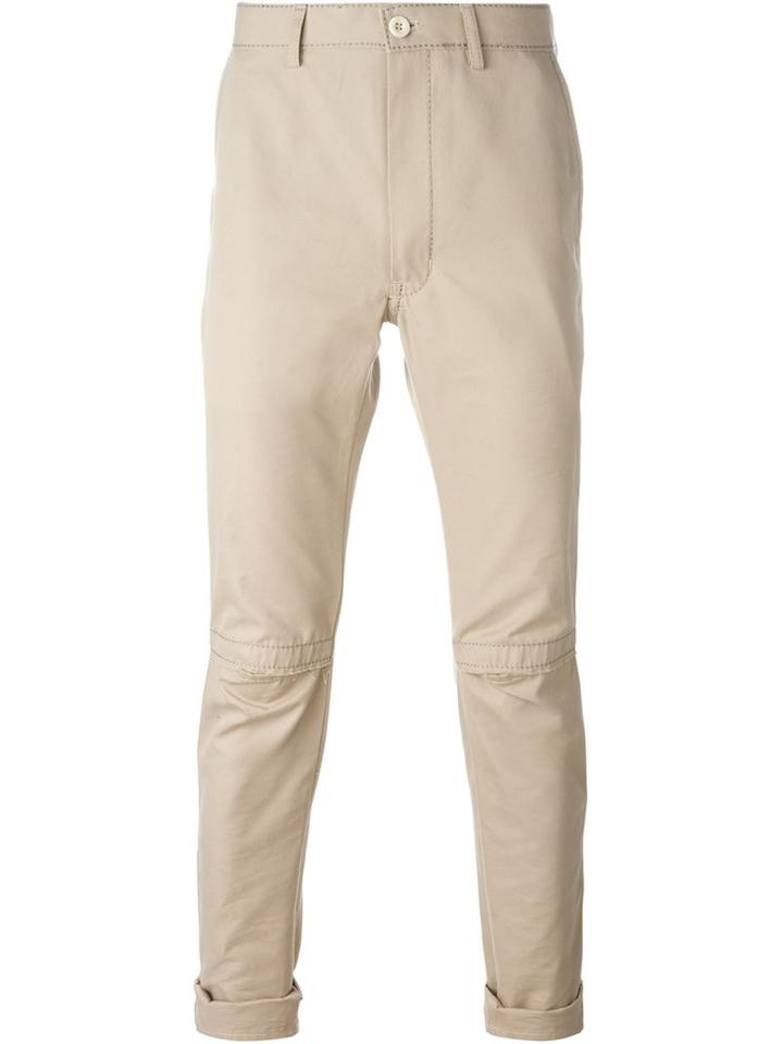 Sacai Slim Fit Trousers