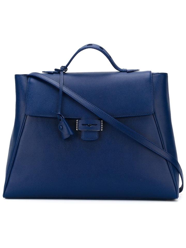Myriam Schaefer 'byron' Tote - Blue