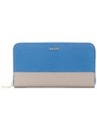 Bally Colour Block Wallet - Blue