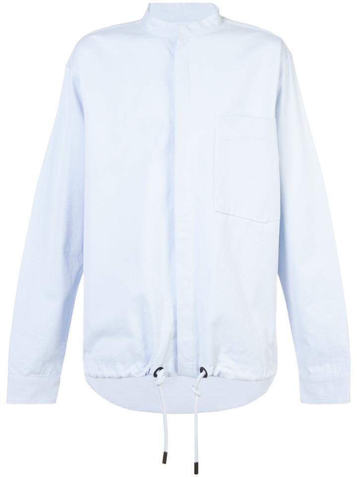Osklen Drawstring Hem Shirt - Blue