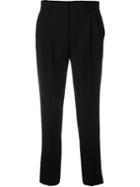 Paul Smith Cropped Trousers, Women's, Size: 44, Black, Virgin Wool
