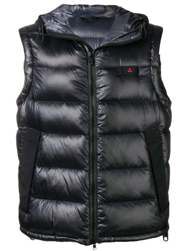 Peuterey Padded Gilet Jacket - Black